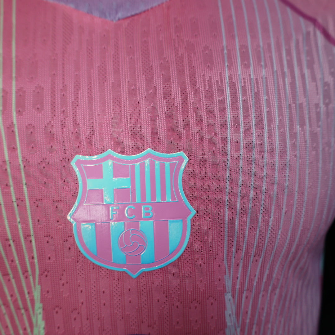 Camisola Barcelona 2025/2026 - Rosa Edição Especial