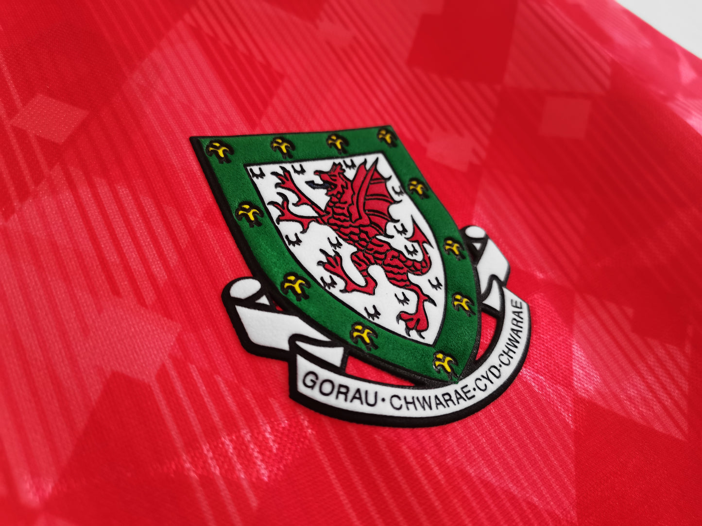 Camisola Nacional Retro Wales 1990/1992 - Principal