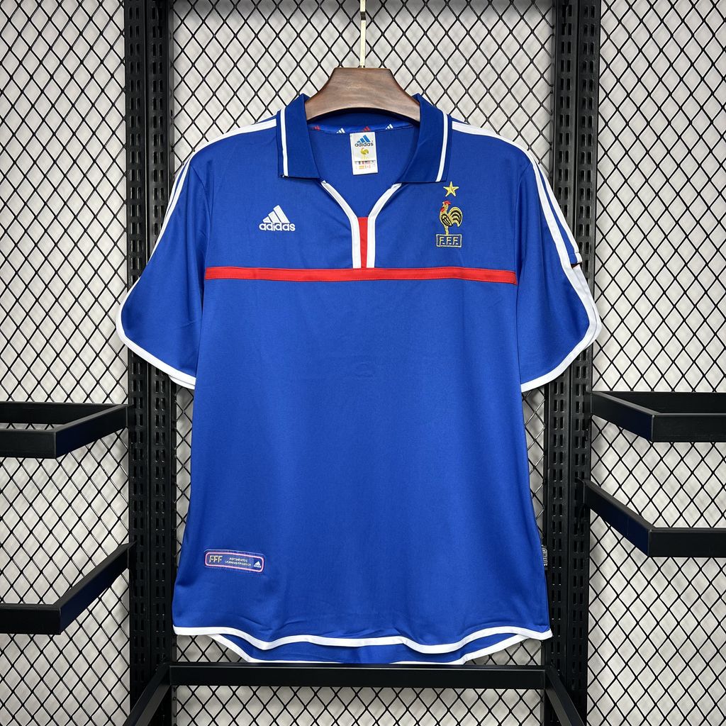 Camisola Nacional Retro France 2000/2001 - Principal