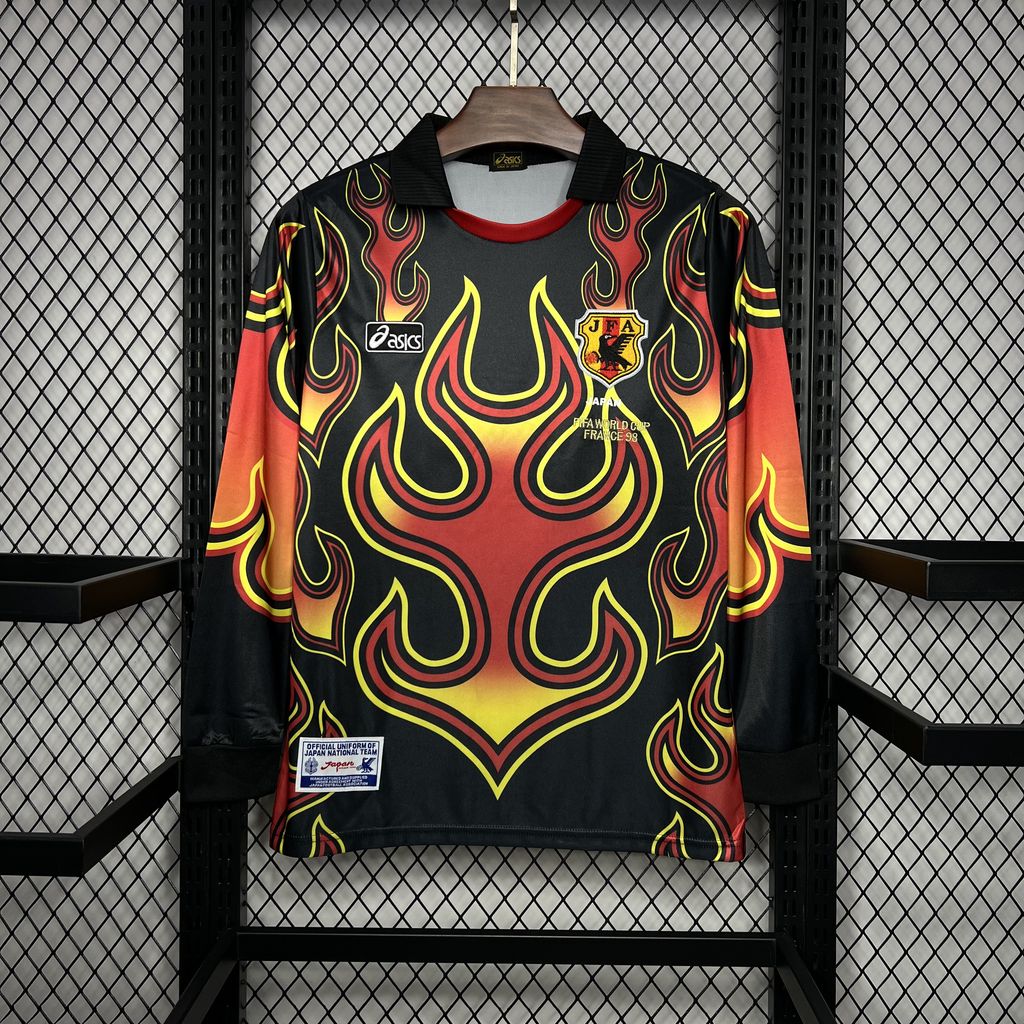 Camisola Comprida Nacional Retro Japan 1998/1999 - Red Flames Special Edition Goalkeeper