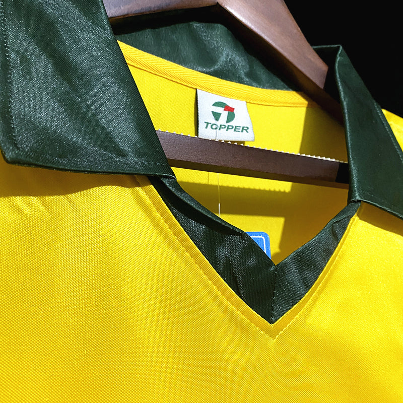 Camisola Nacional Retro Brazil 1985/1986 - Principal