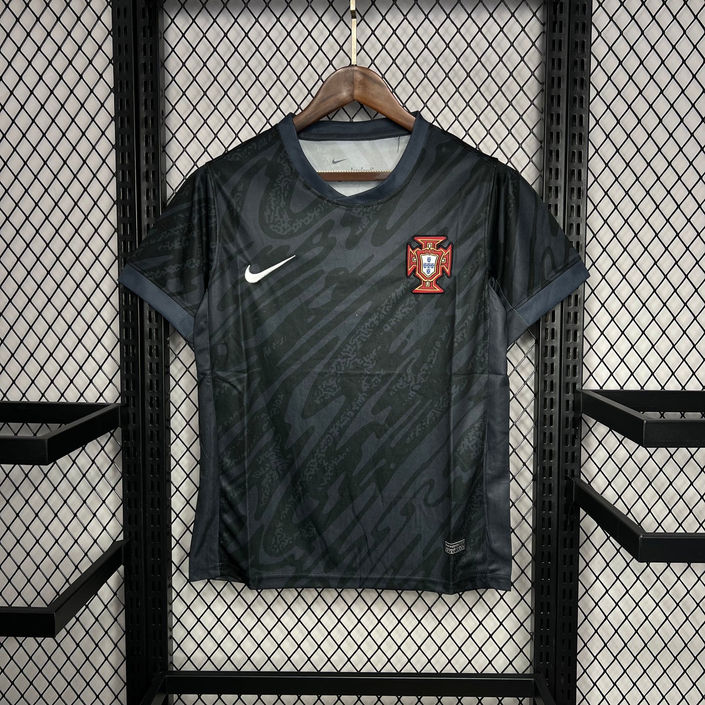 Camisola Nacional Portugal 2024/2025 - Guarda-Redes Preto