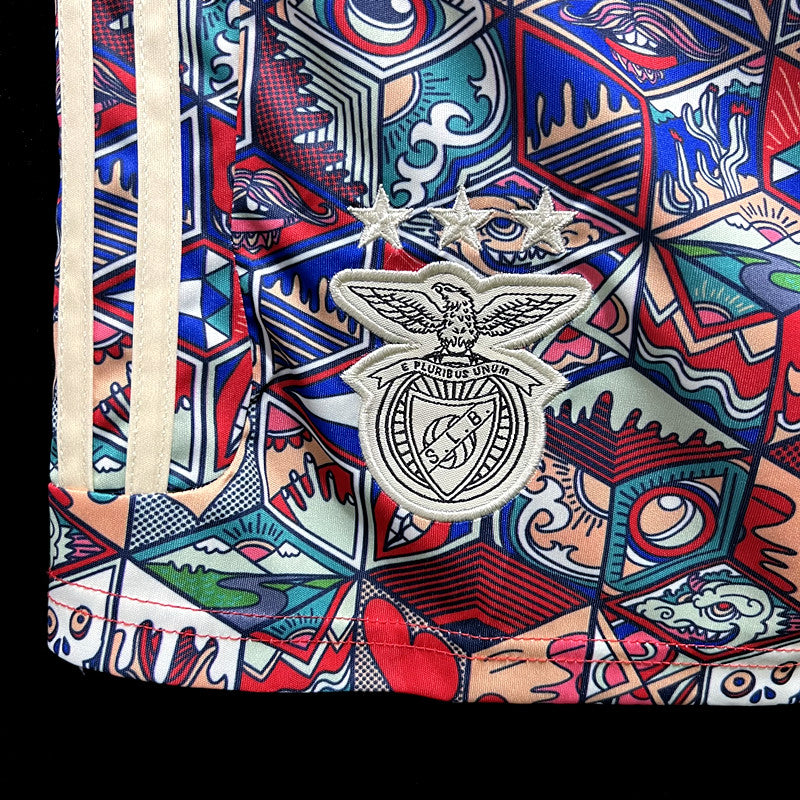 Shorts SL Benfica 2023/2024 - Edição Especial Multicolor