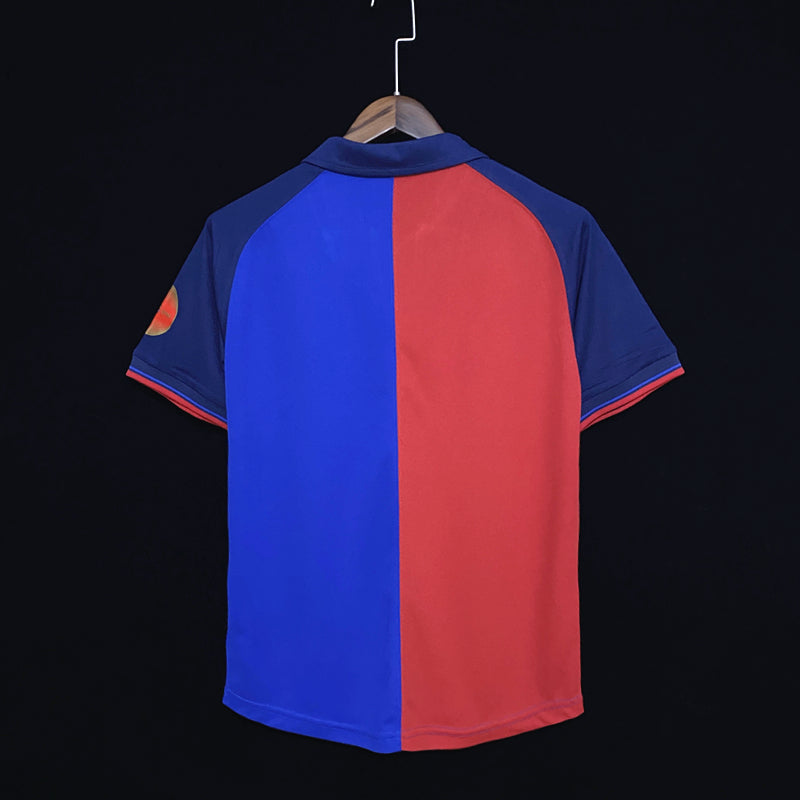 Camisola Retro Barcelona 1999/2000 - Principal 100th Anniversary
