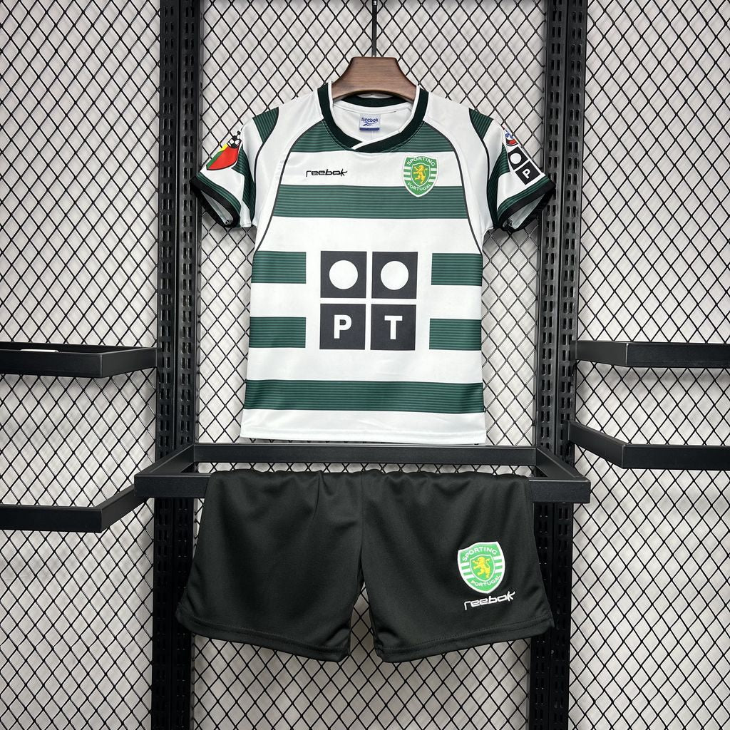 Conjunto Infantil Sporting CP 2001/2002 - Principal