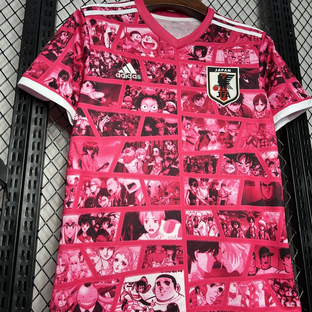 Camisola Nacional Japan 2024/2025 - Special Edition Pink Cartoons