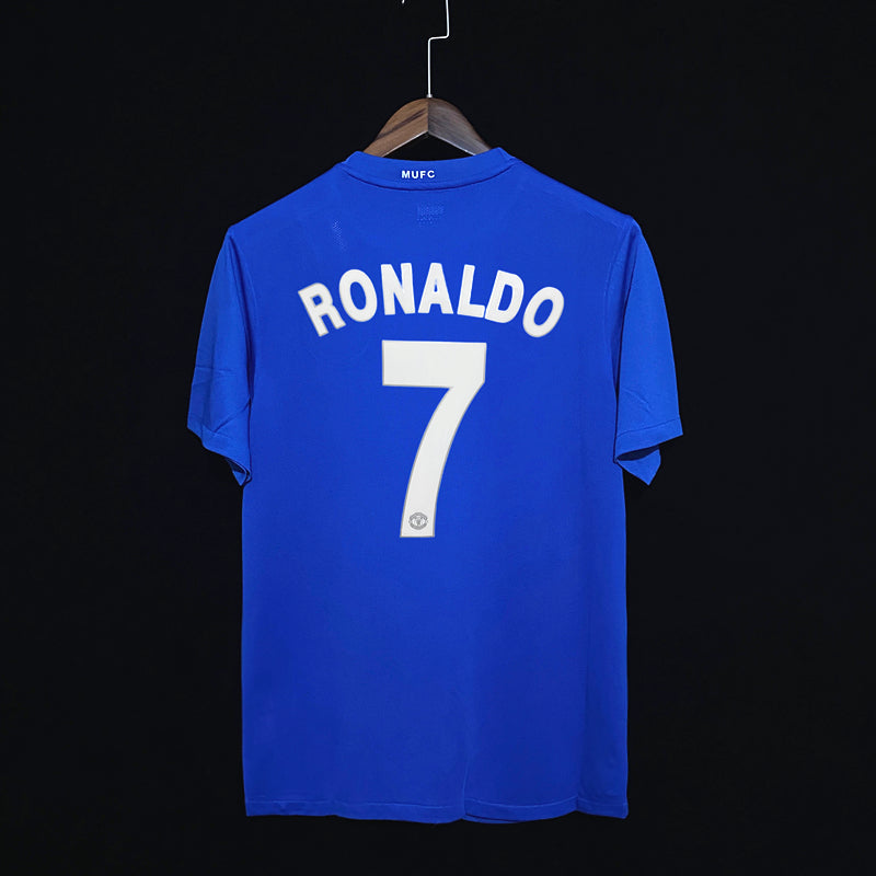 Camisola Cristiano Ronaldo 7 Retro Manchester United 2008/2009 - 3.º Equipamento