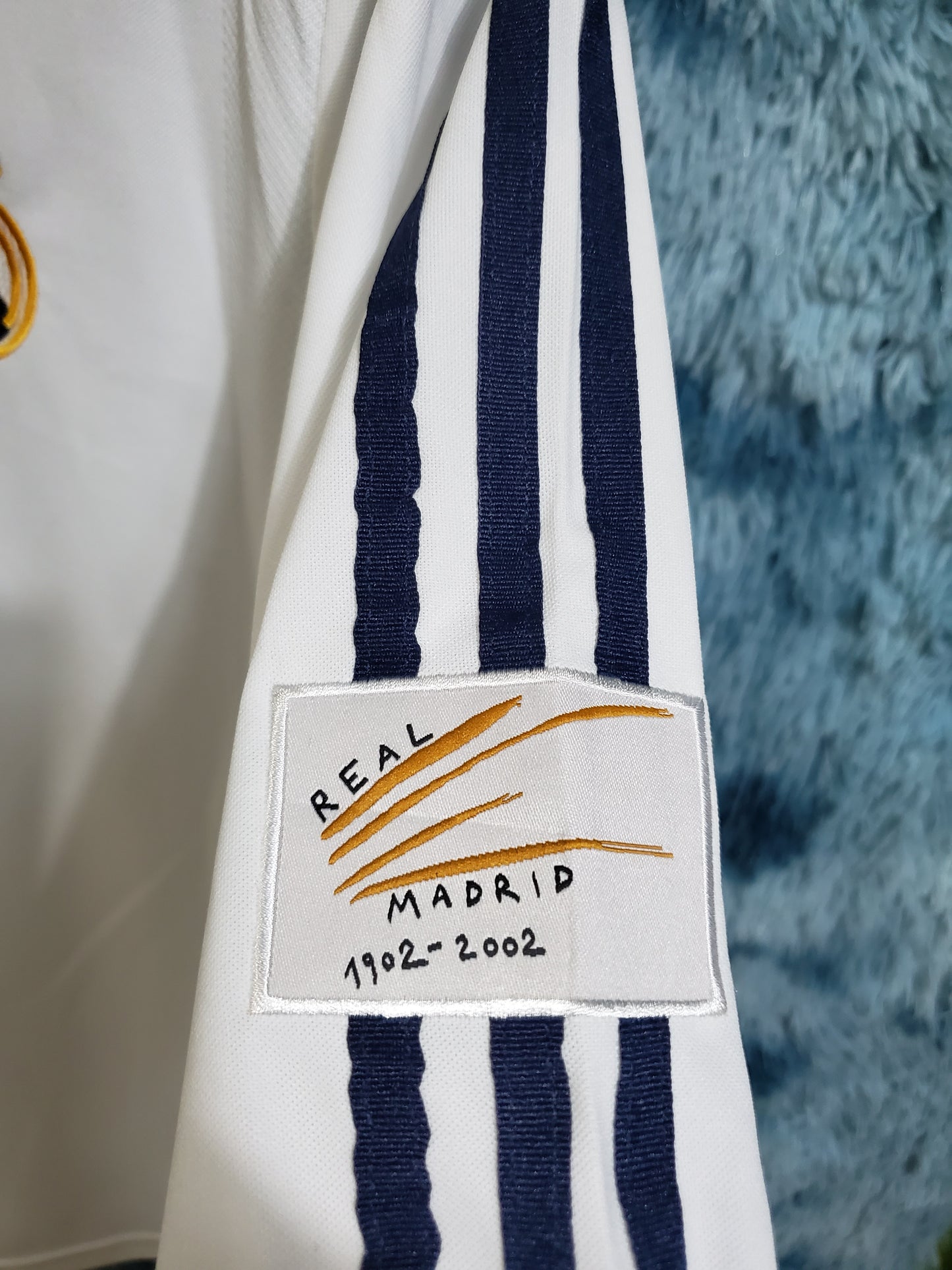 Camisola Comprida Retro Real Madrid 2002/2003 - Principal