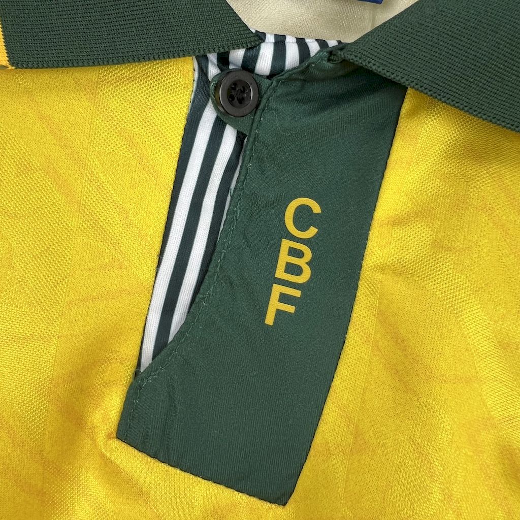 Camisola Nacional Retro Brazil 1991/1992 - Principal