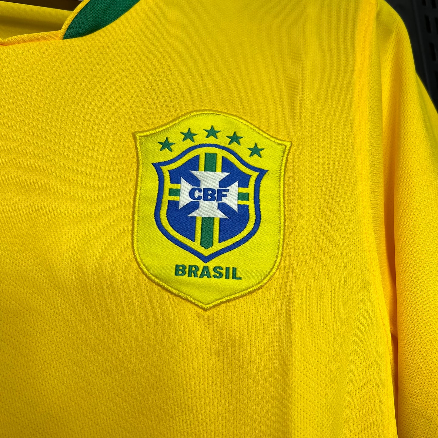 Camisola Nacional Retro Brazil 2006/2007 - Principal