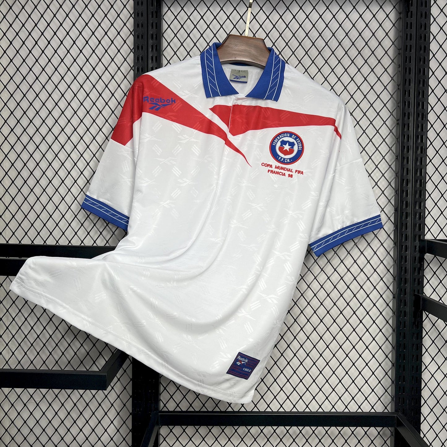 Camisola Nacional Retro Chile 1998/1999 - Alternativo