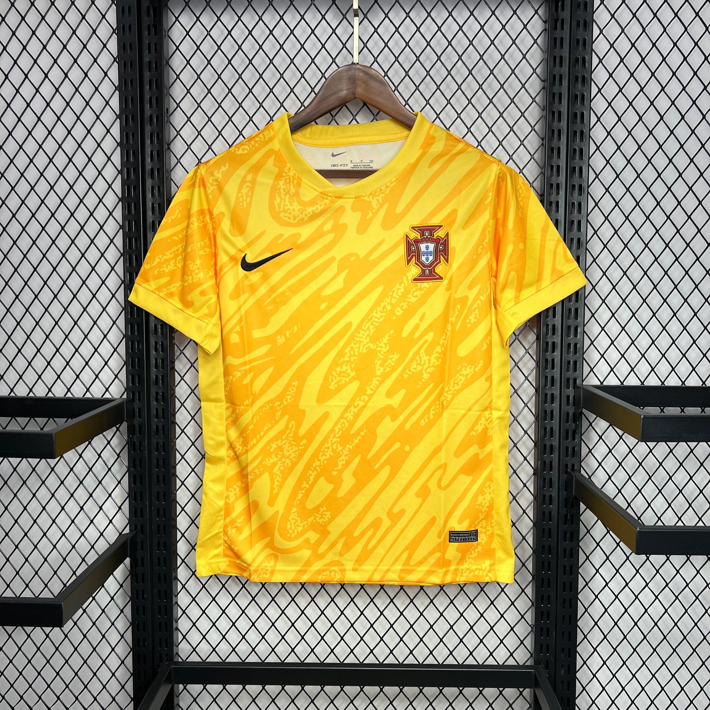 Camisola Nacional Portugal 2024/2025 - Guarda-Redes Amarelo