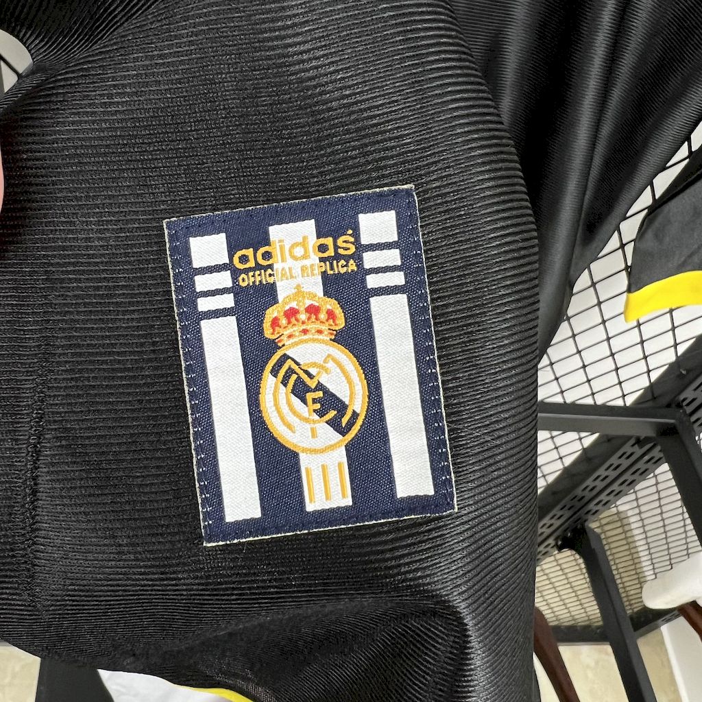 Camisola Comprida Retro Real Madrid 1999/2001 - Alternativo