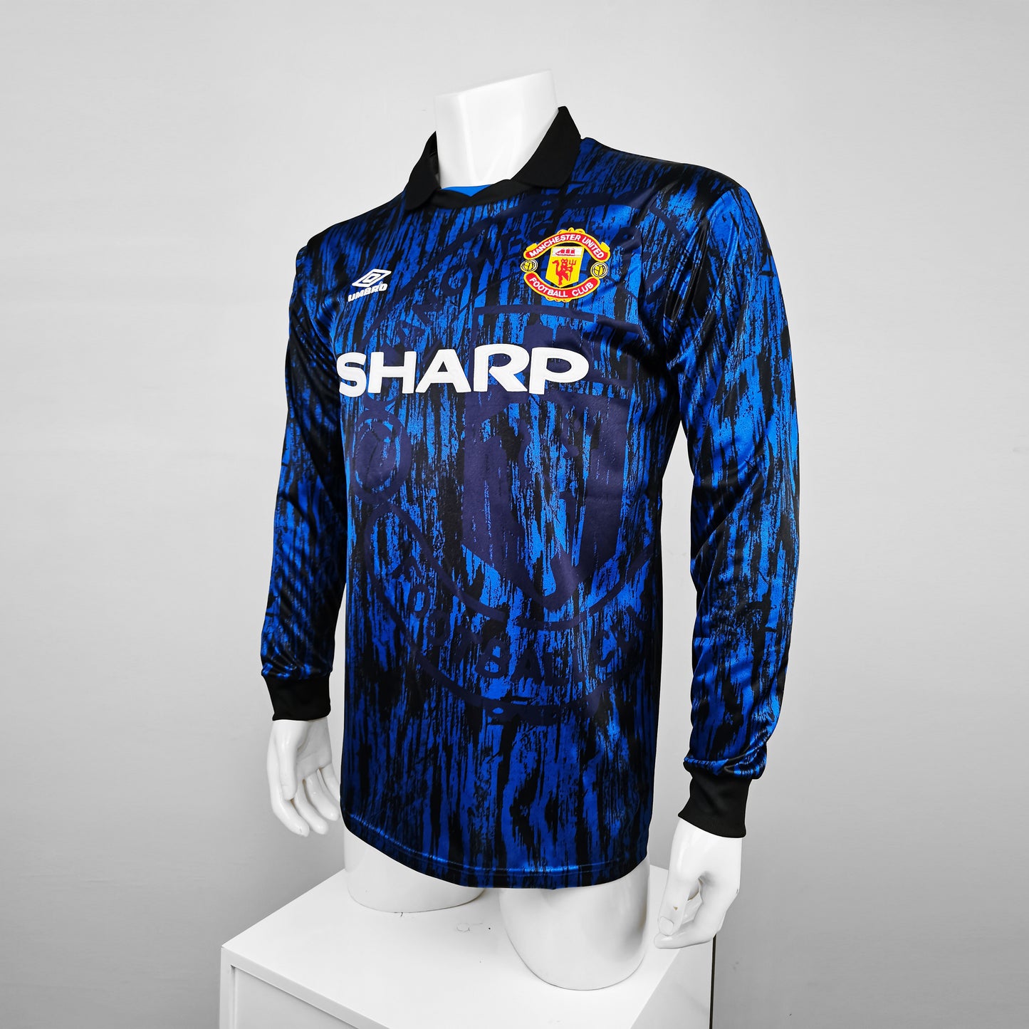 Camisola Comprida Retro Manchester United 1993/1994 - Alternativo