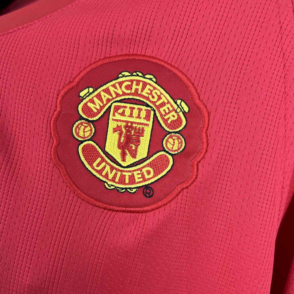 Camisola Comprida Retro Manchester United 2007/2008 - Principal