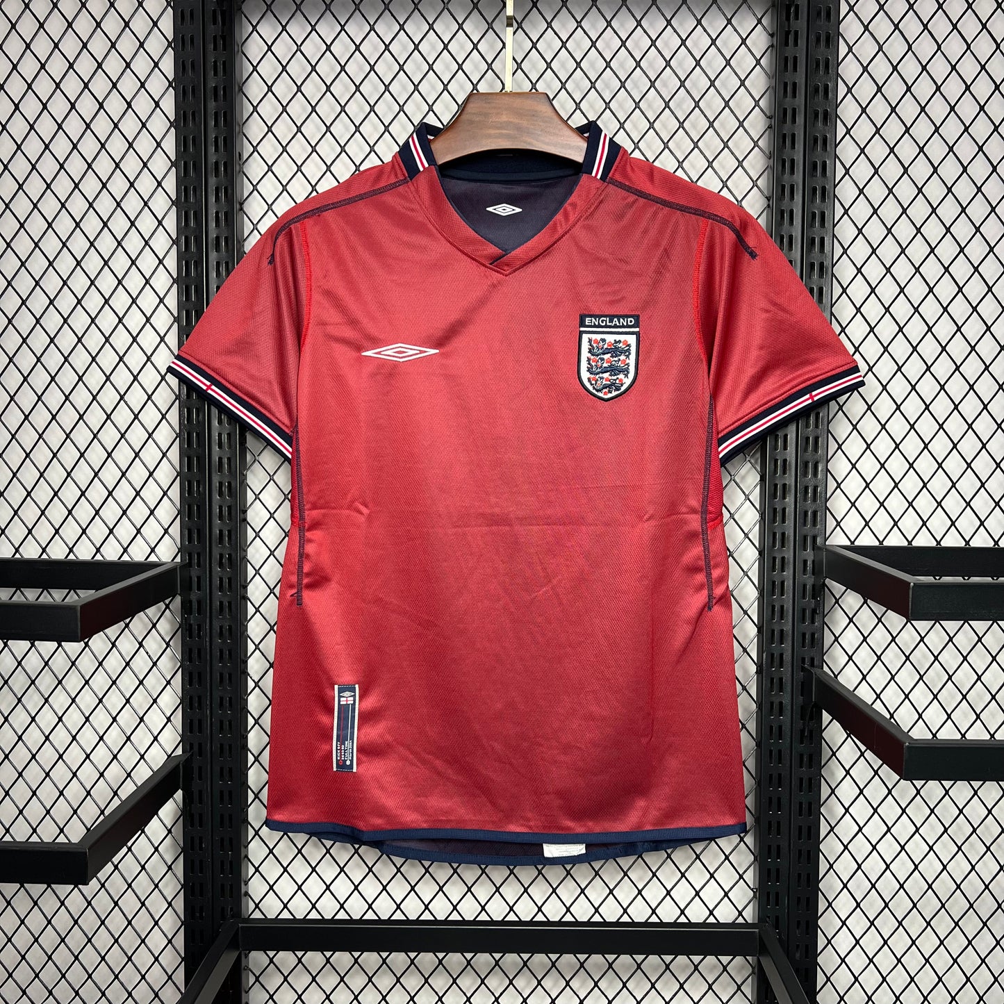 Camisola Nacional Retro England 2002/2003 - Alternativo
