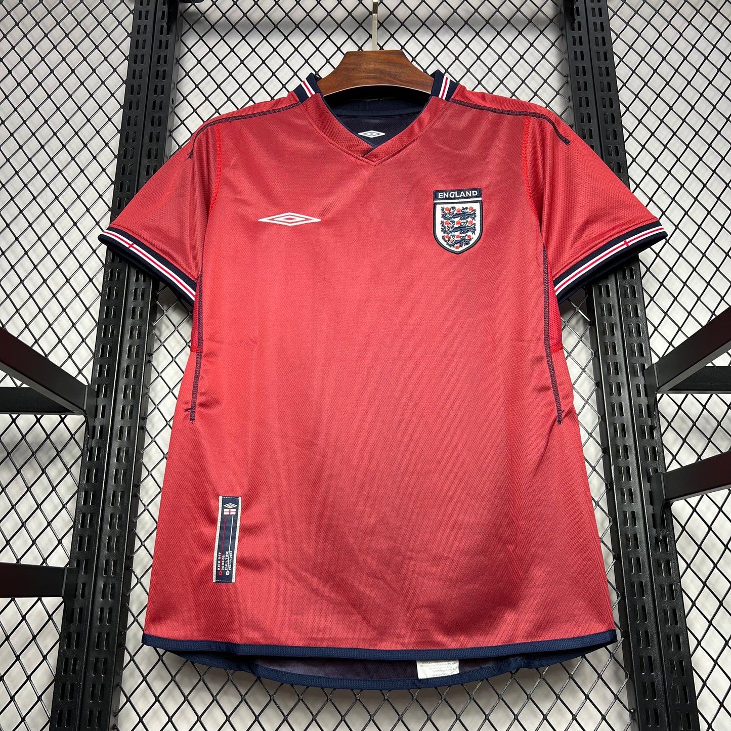 Camisola Nacional Retro England 2002/2003 - Alternativo