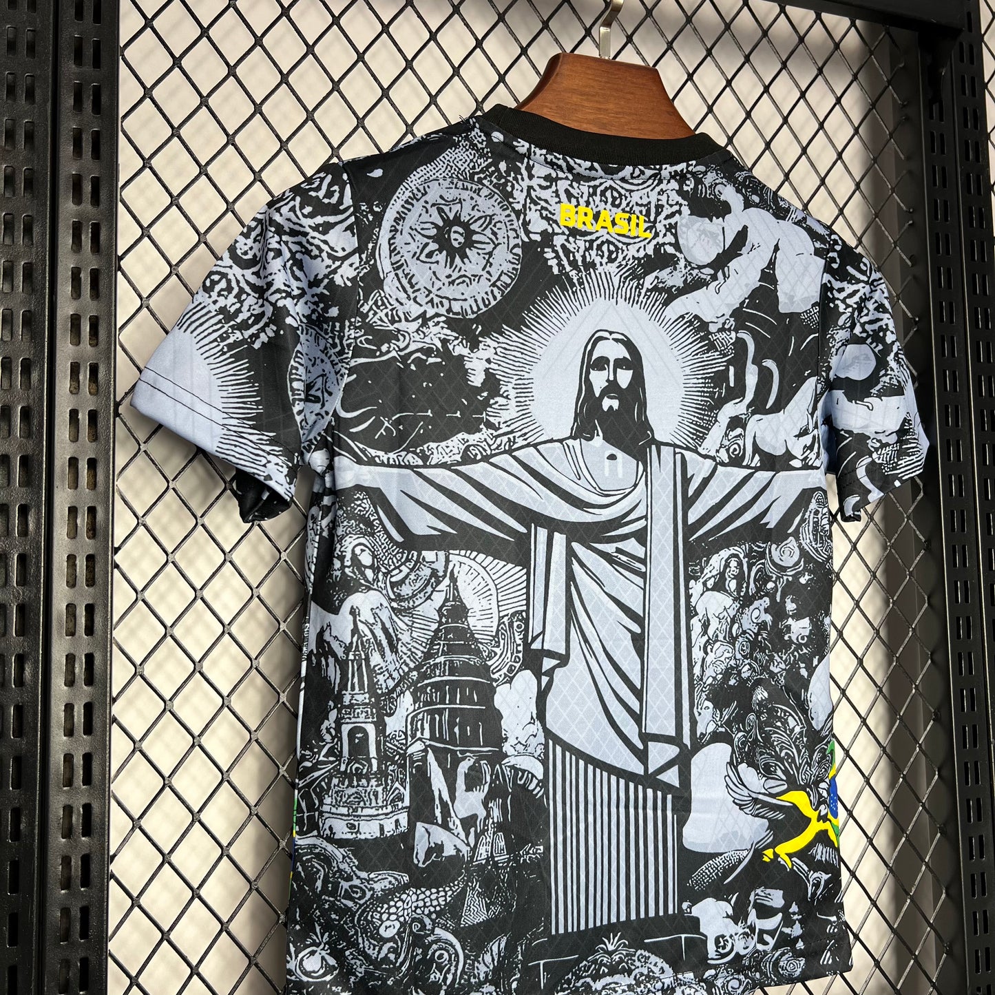Conjunto Infantil Brazil 2024/2025 - Grey Special Edition Kids