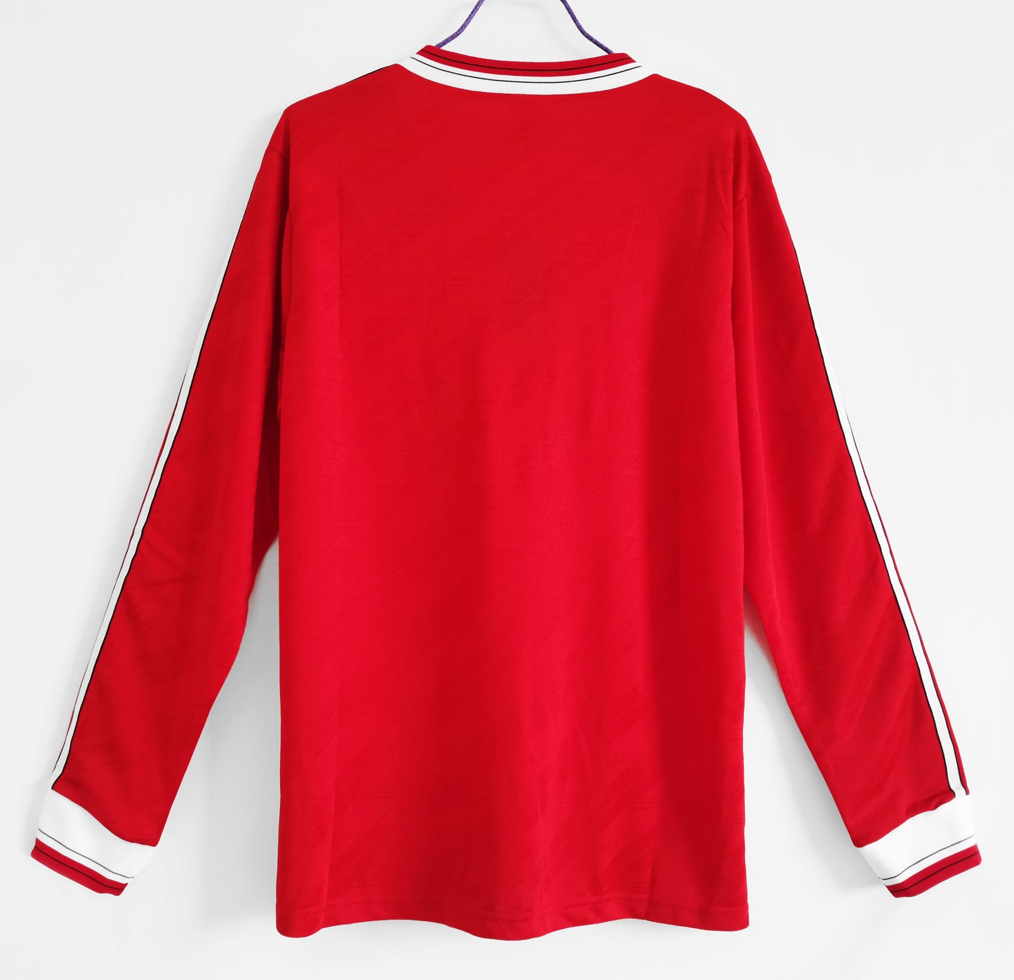 Camisola Comprida Retro Manchester United 1986/1987 - Principal