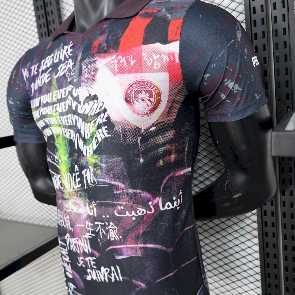 Camisola Manchester City FC 2025/2026 - Black Special Edition