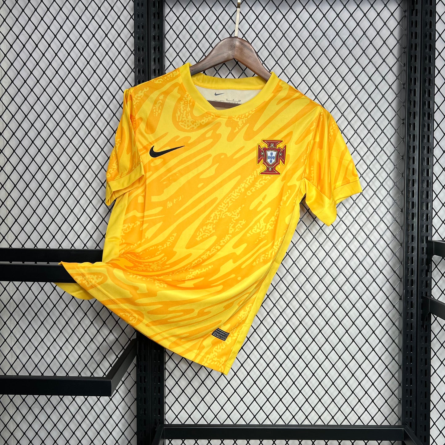 Camisola Nacional Portugal 2024/2025 - Guarda-Redes Amarelo