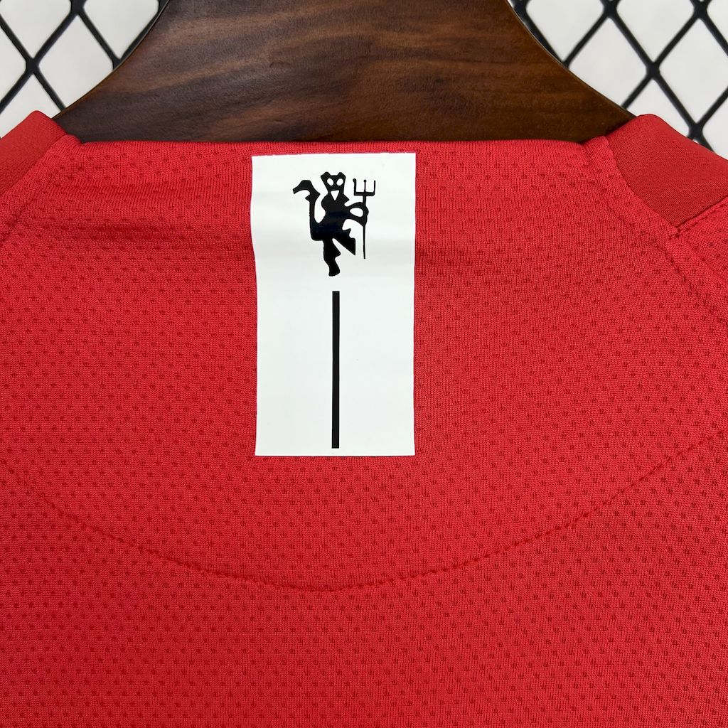 Camisola Comprida Retro Manchester United 2007/2008 - Principal