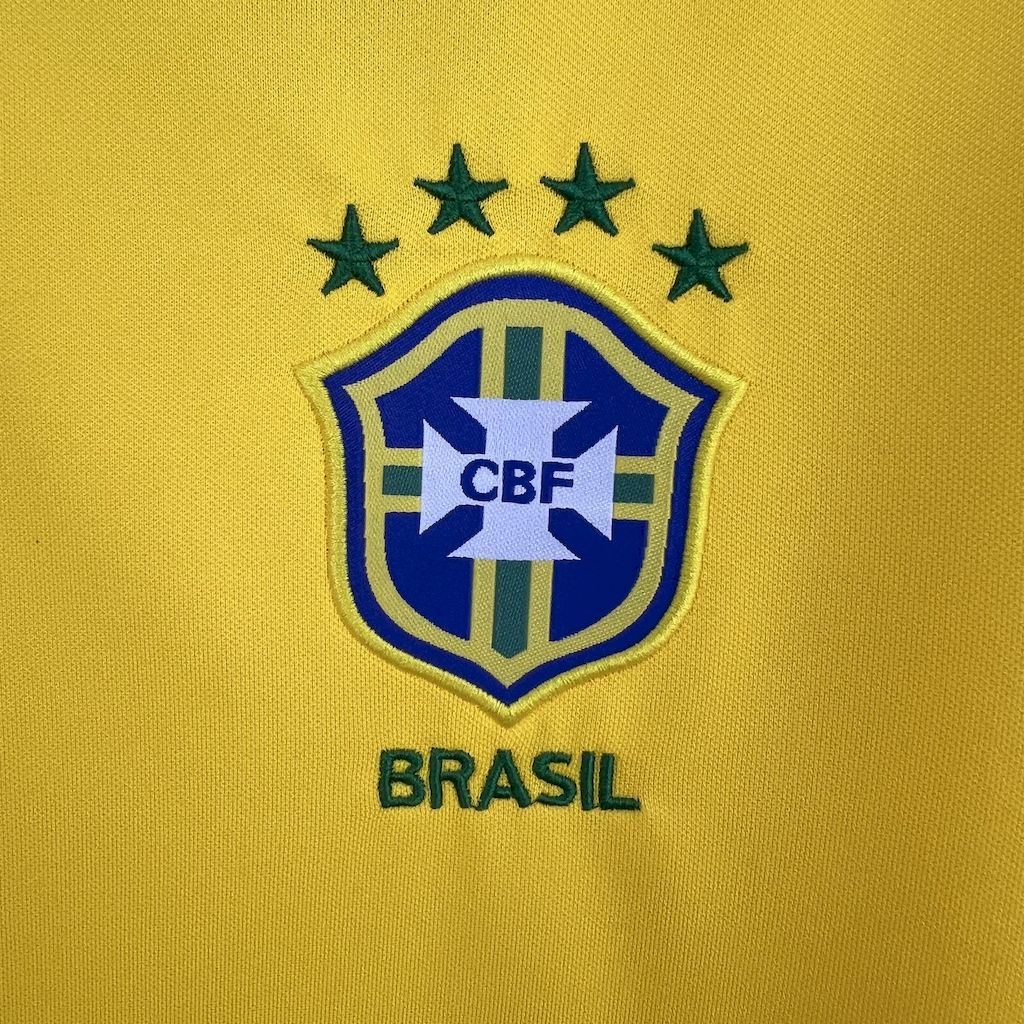Camisola Nacional Retro Brazil 1997/1998 - Principal