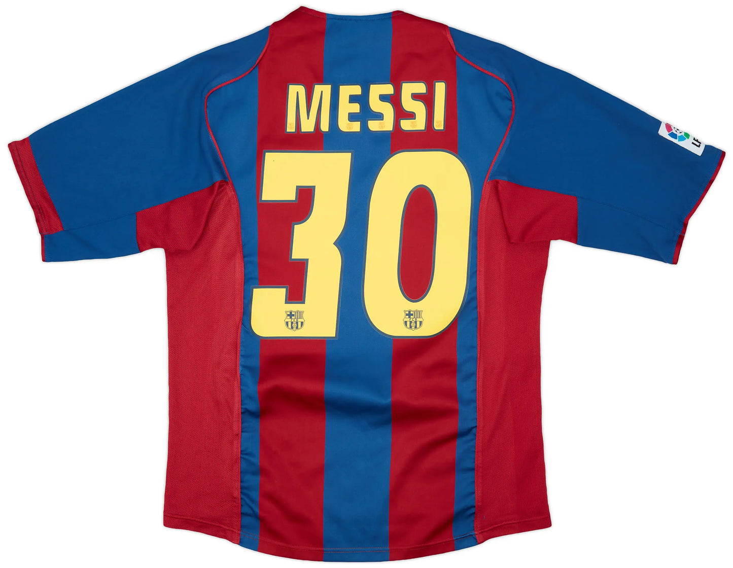 Camisola Lionel Messi 30 Retro Barcelona 2004/2005 - Principal