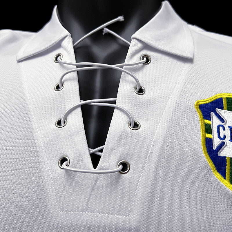 Camisola Nacional Retro Brazil 2004/2005 - White Special Edition