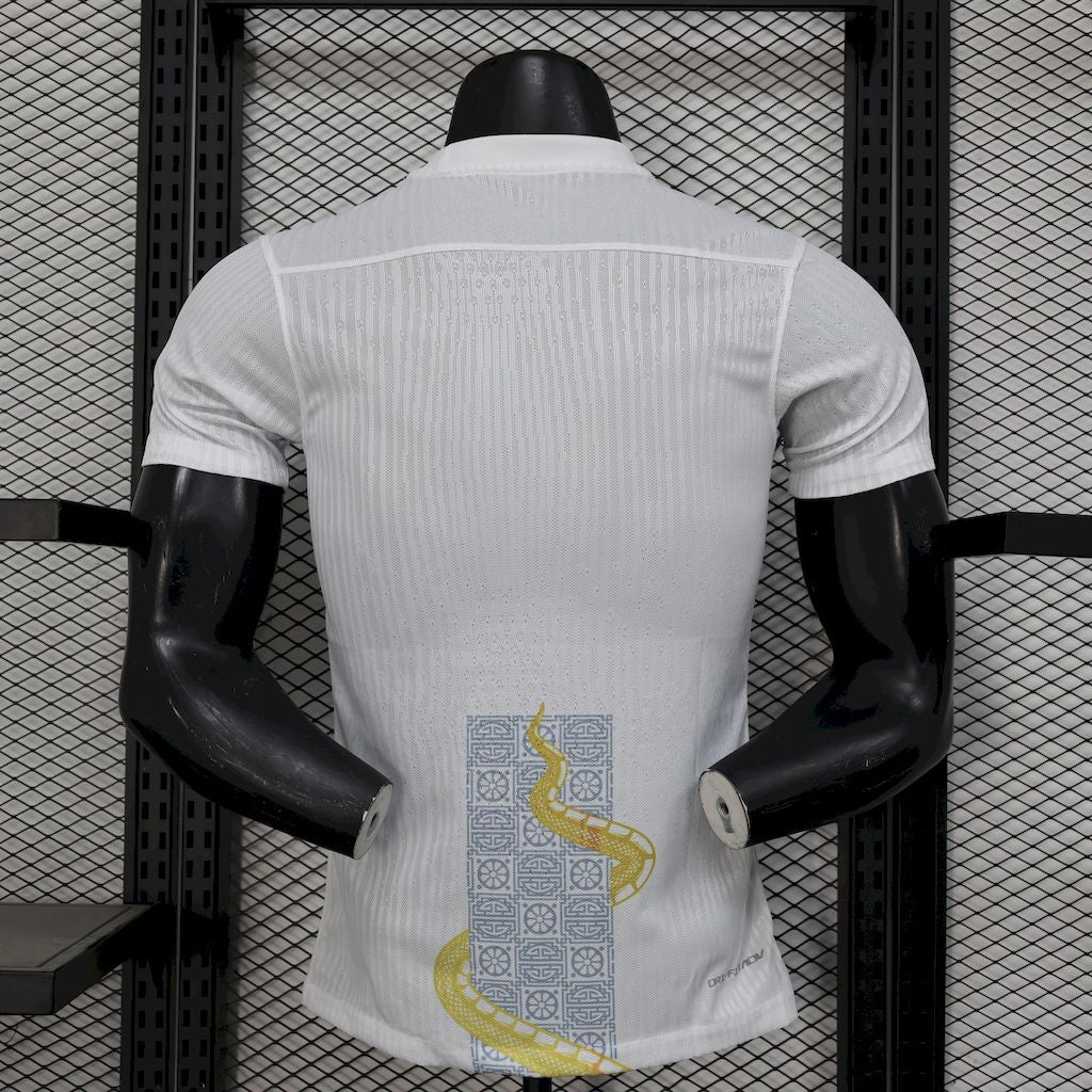 Camisola Tottenham 2025/2026 - White & Gold Snake Special Edition