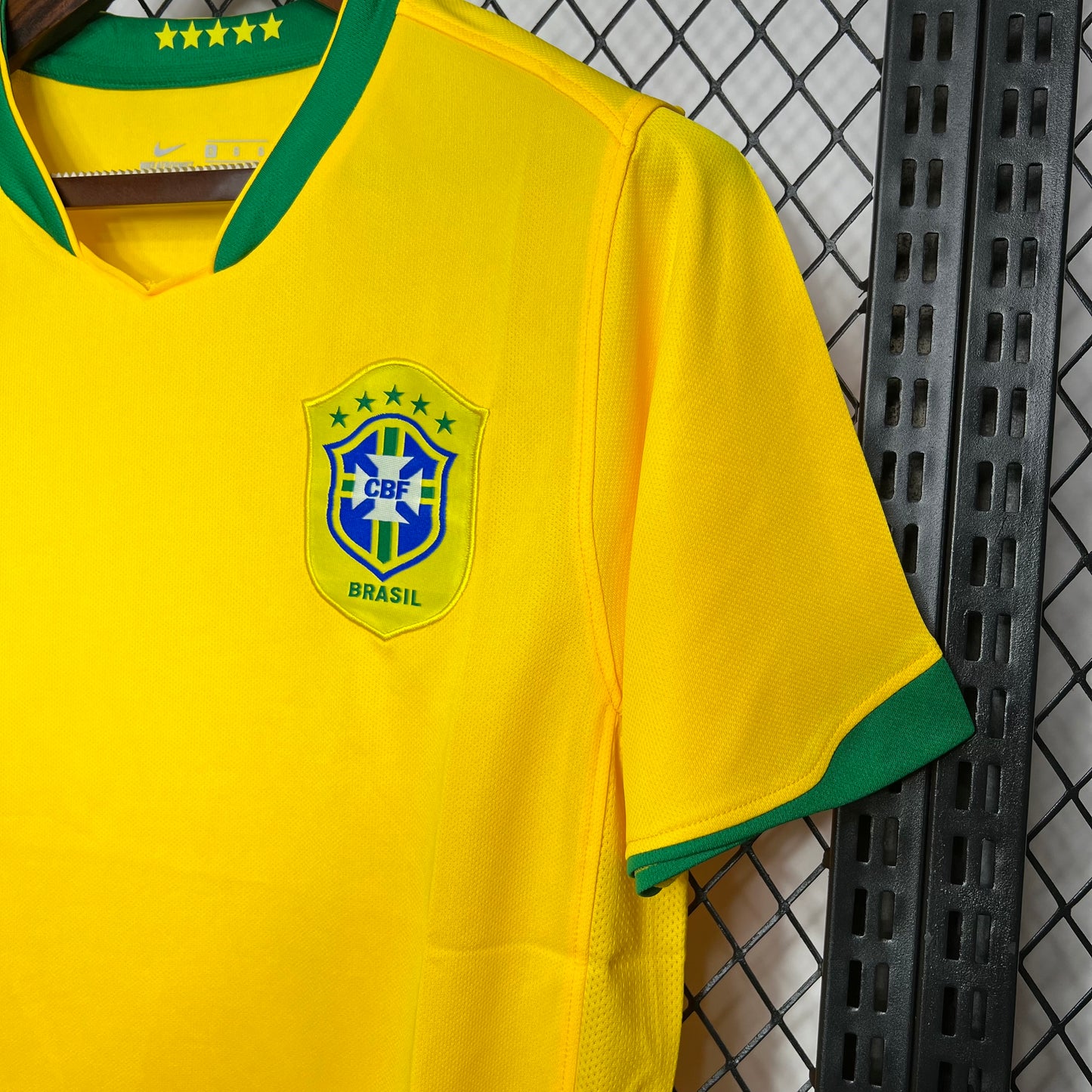 Camisola Nacional Retro Brazil 2006/2007 - Principal