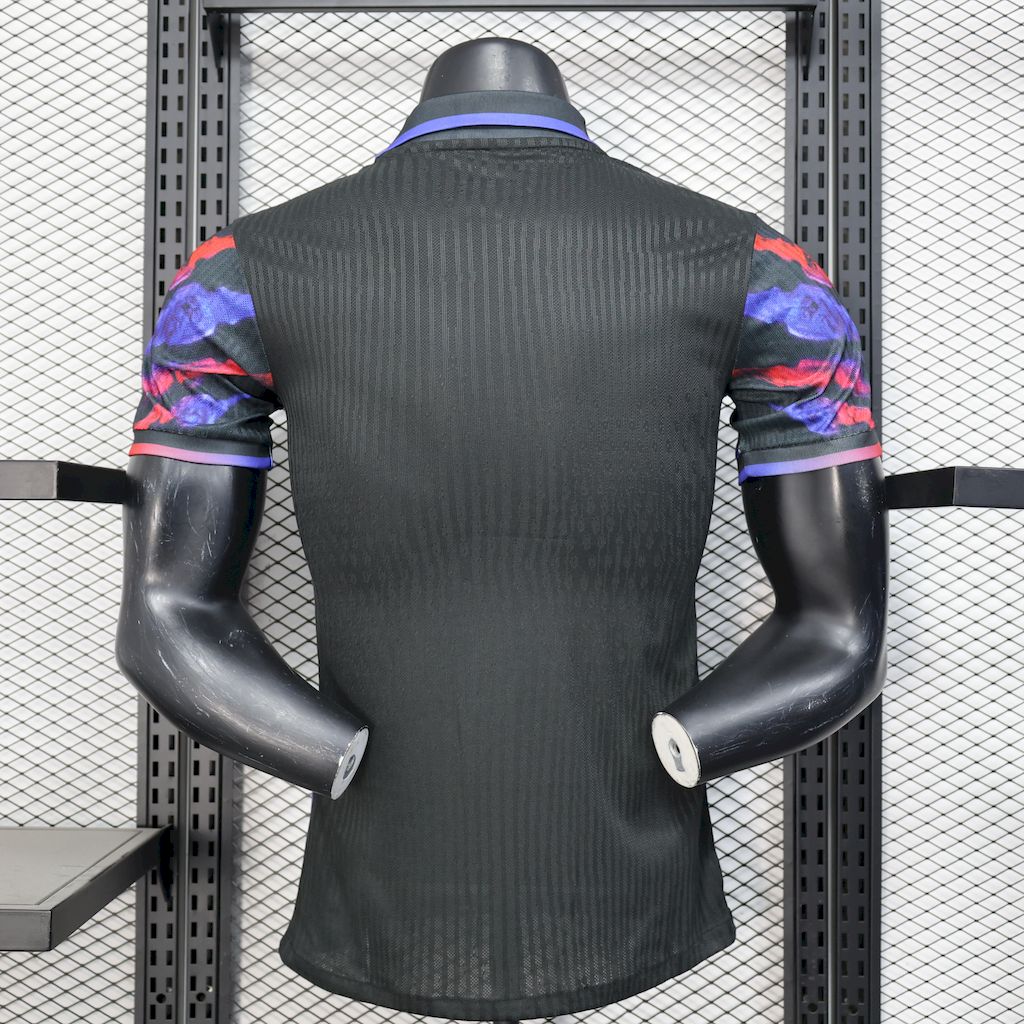 Camisola Barcelona 2025/2026 - Preto Edição Especial Galaxy