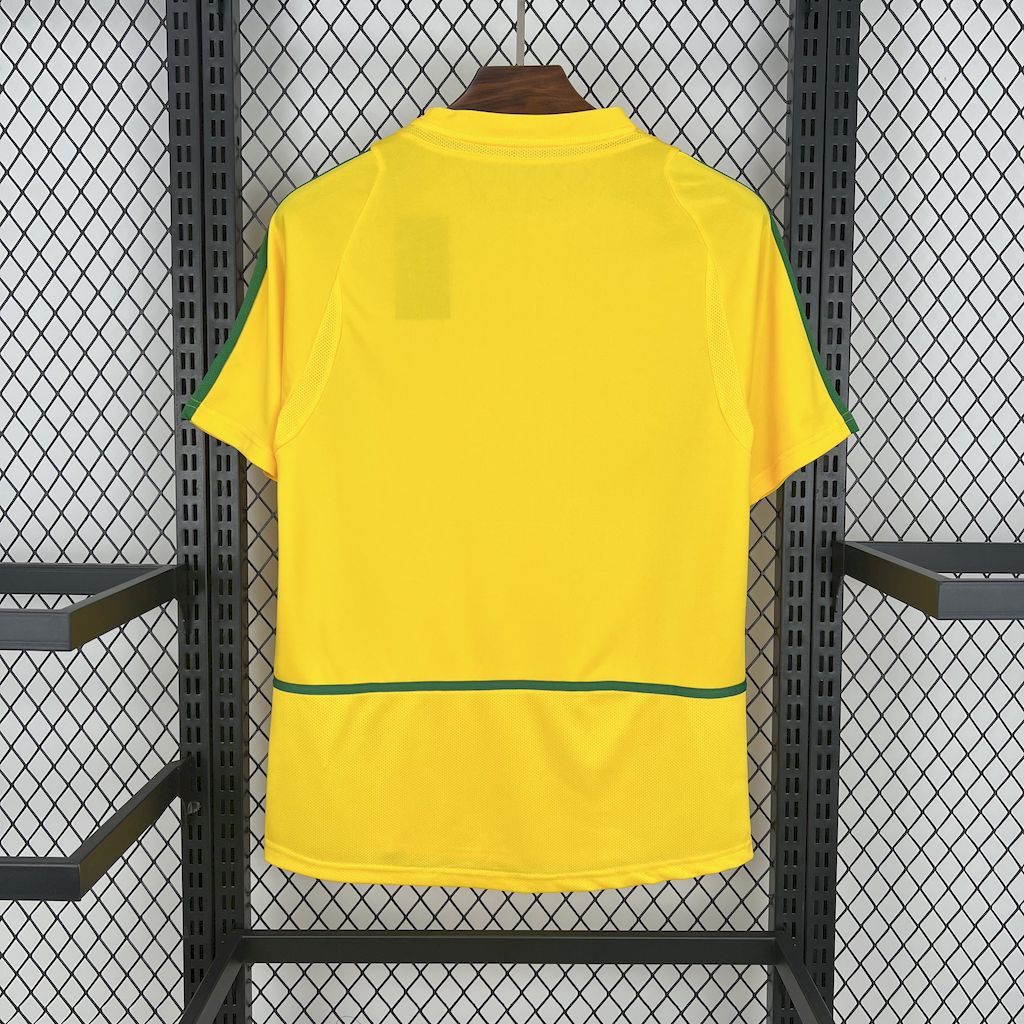 Camisola Nacional Retro Brazil 2002/2003 - Principal