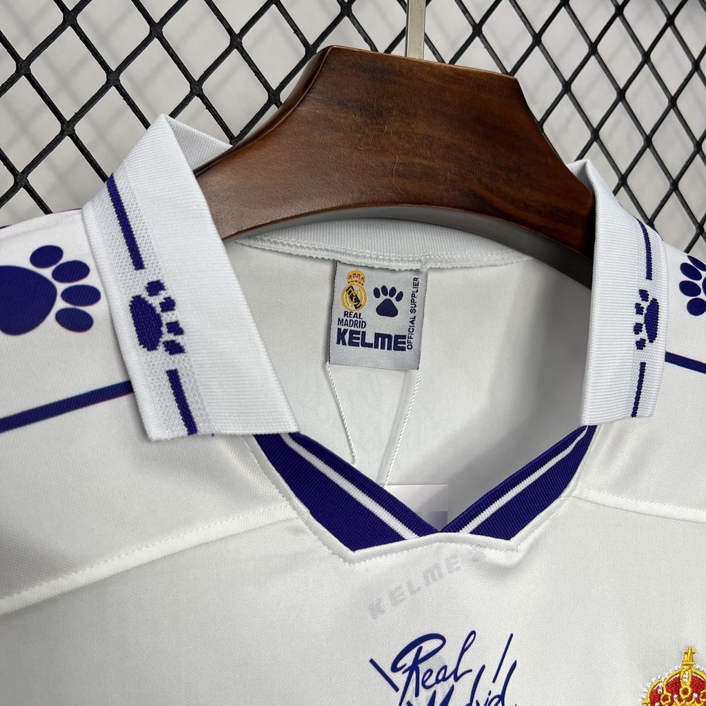 Camisola Comprida Retro Real Madrid 1994/1995 - Principal