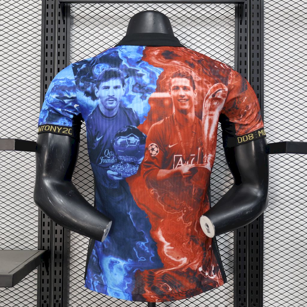 Camisola Ronaldo Manchester United x Messi Chelsea 2025/2026 - Edição Especial