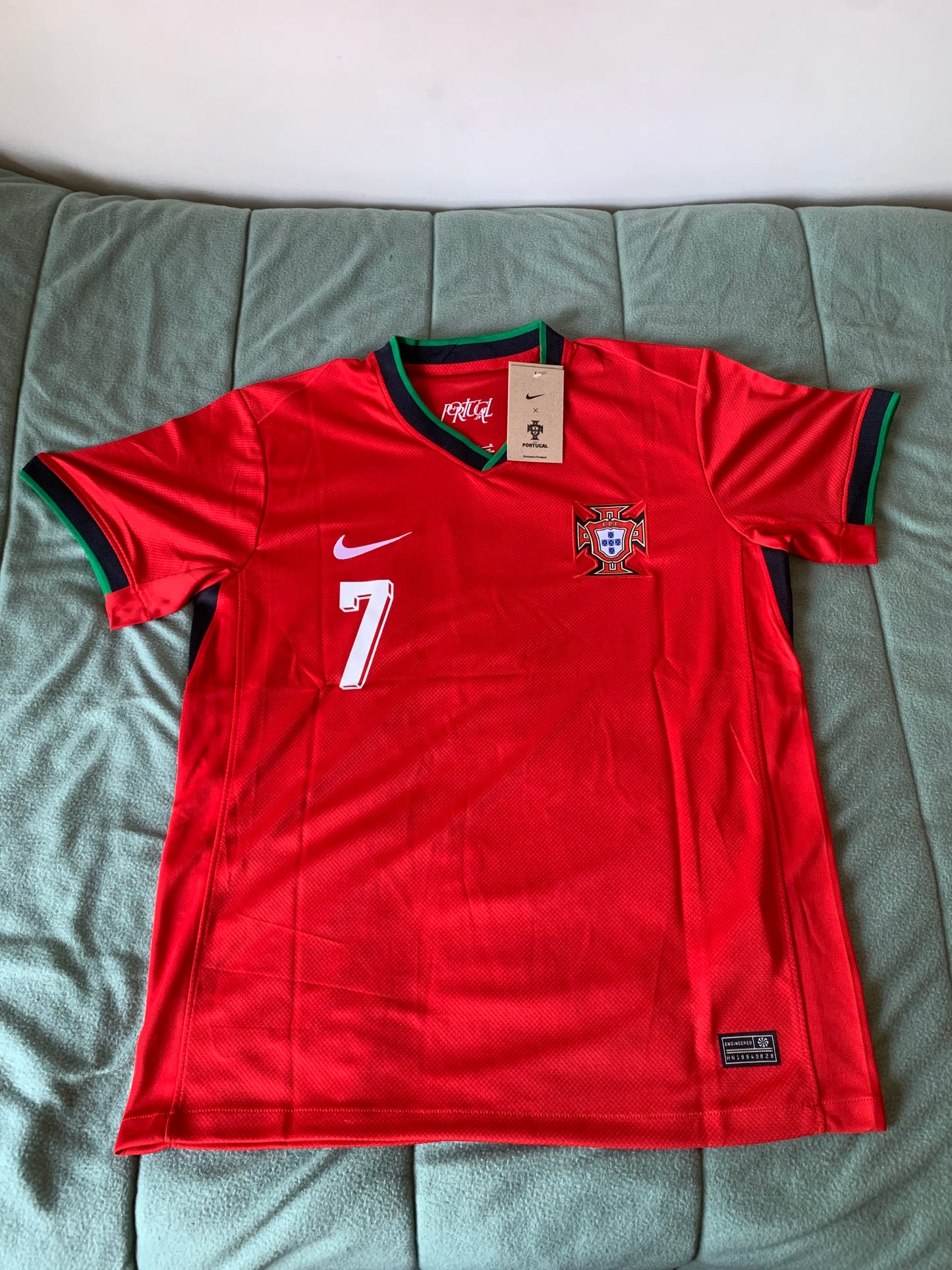 Camisola Cristiano Ronaldo 7 Nacional Portugal 2024/2025 - Principal
