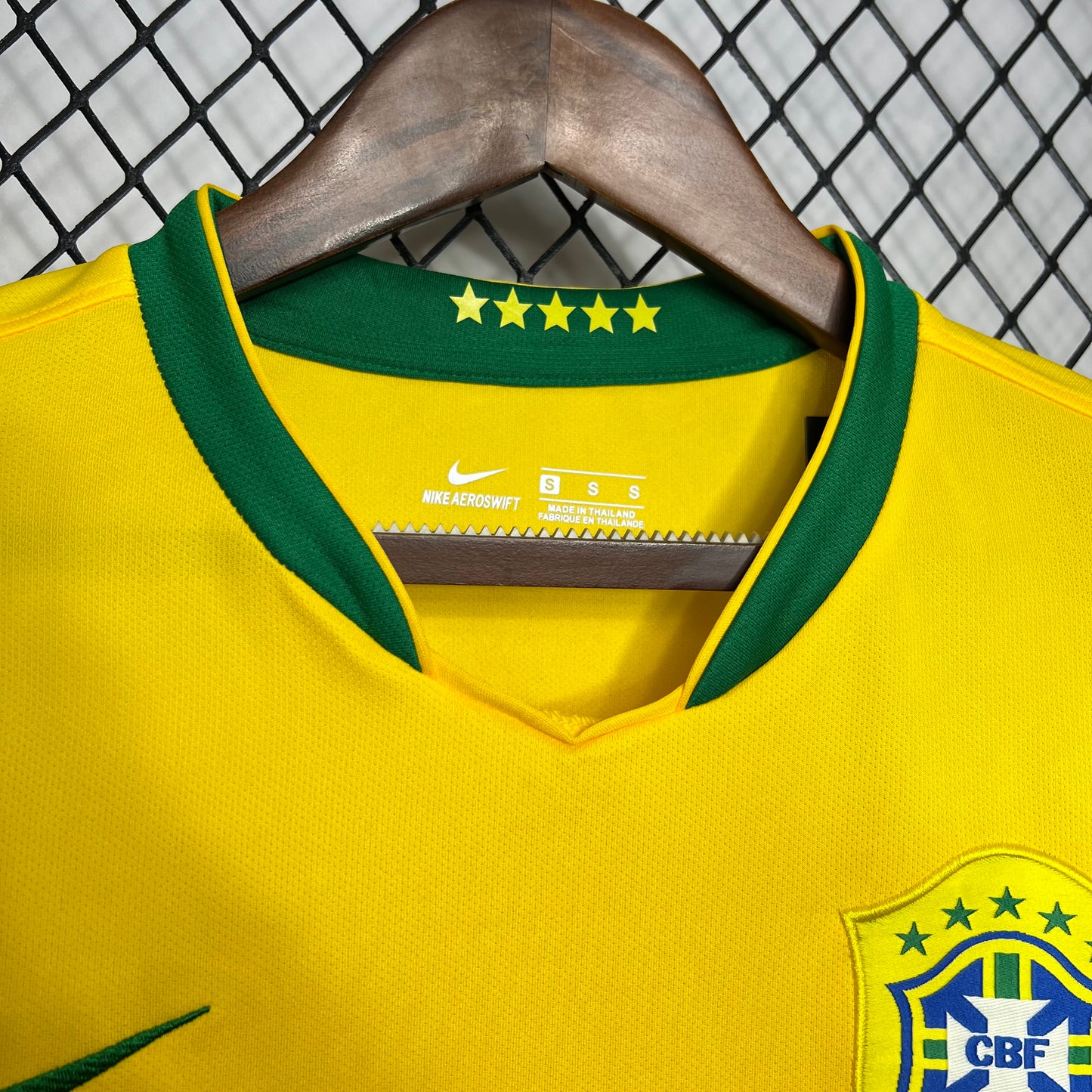 Camisola Nacional Retro Brazil 2006/2007 - Principal