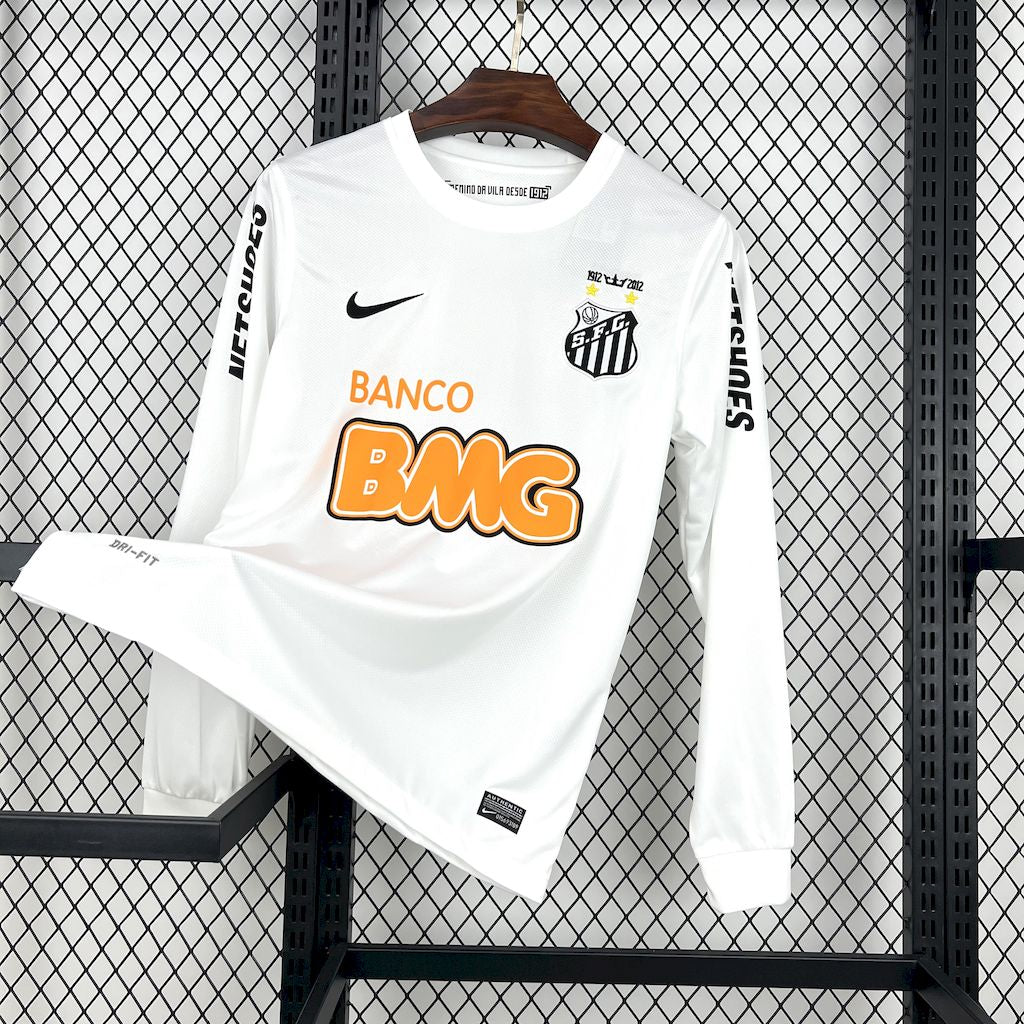 Camisola Comprida Retro Santos FC 2011/2012 - Principal