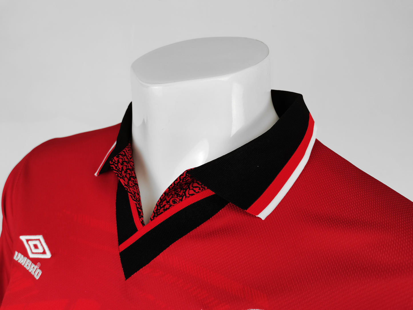 Camisola Comprida Retro Manchester United 1994/1995 - Principal