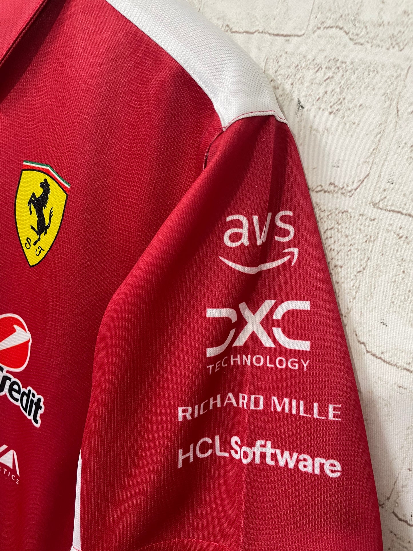 Polo Formula 1 Ferrari 2025 - Vermelho F1