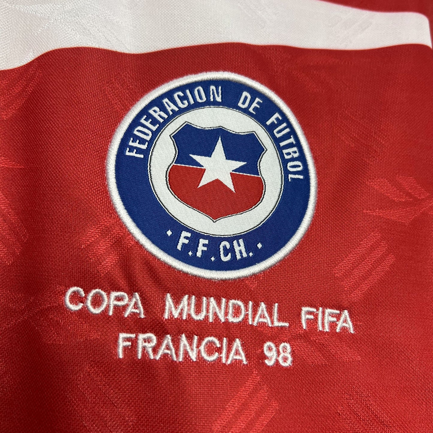 Camisola Comprida Nacional Retro Chile 1998/1999 - Principal