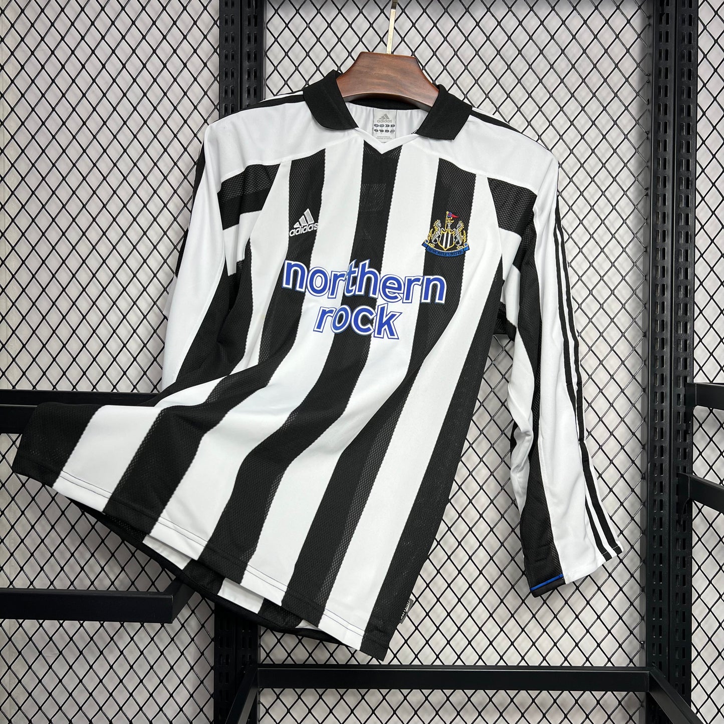 Camisola Comprida Retro Newcastle United 2003/2004 - Principal
