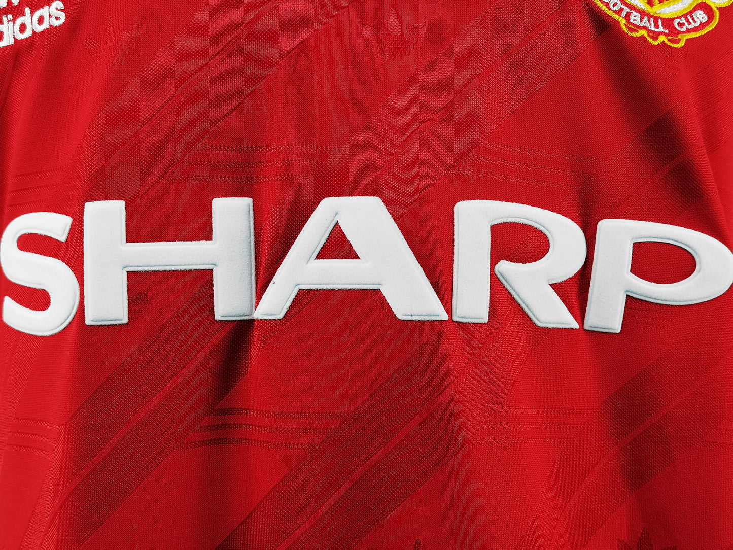 Camisola Comprida Retro Manchester United 1986/1987 - Principal