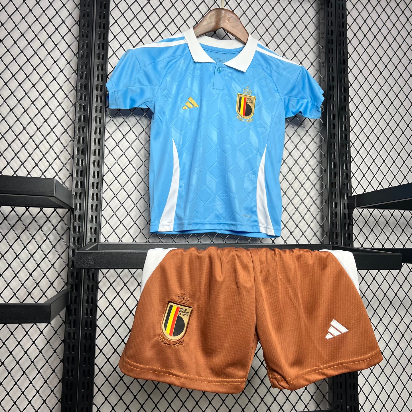 Conjunto Infantil Belgium 2024/2025 - Alternativo