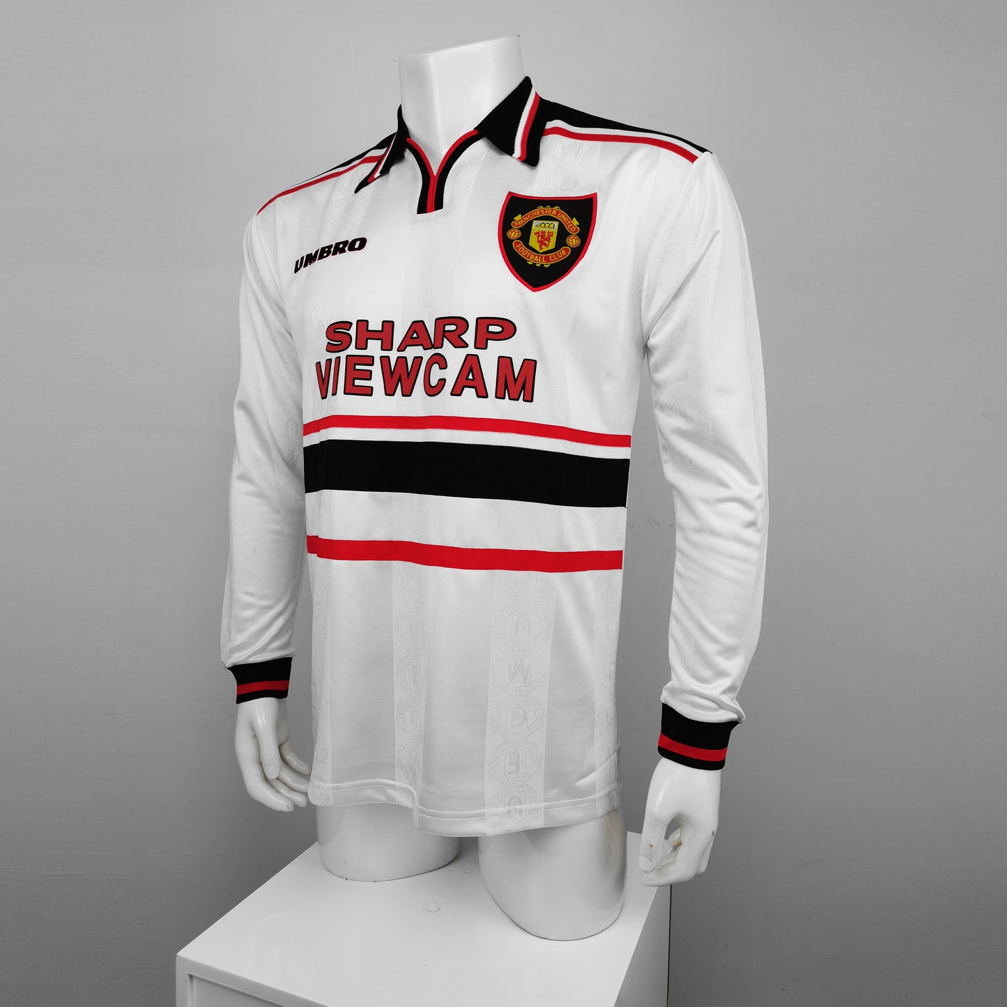 Camisola Comprida Retro Manchester United 1998/1999 - Alternativo