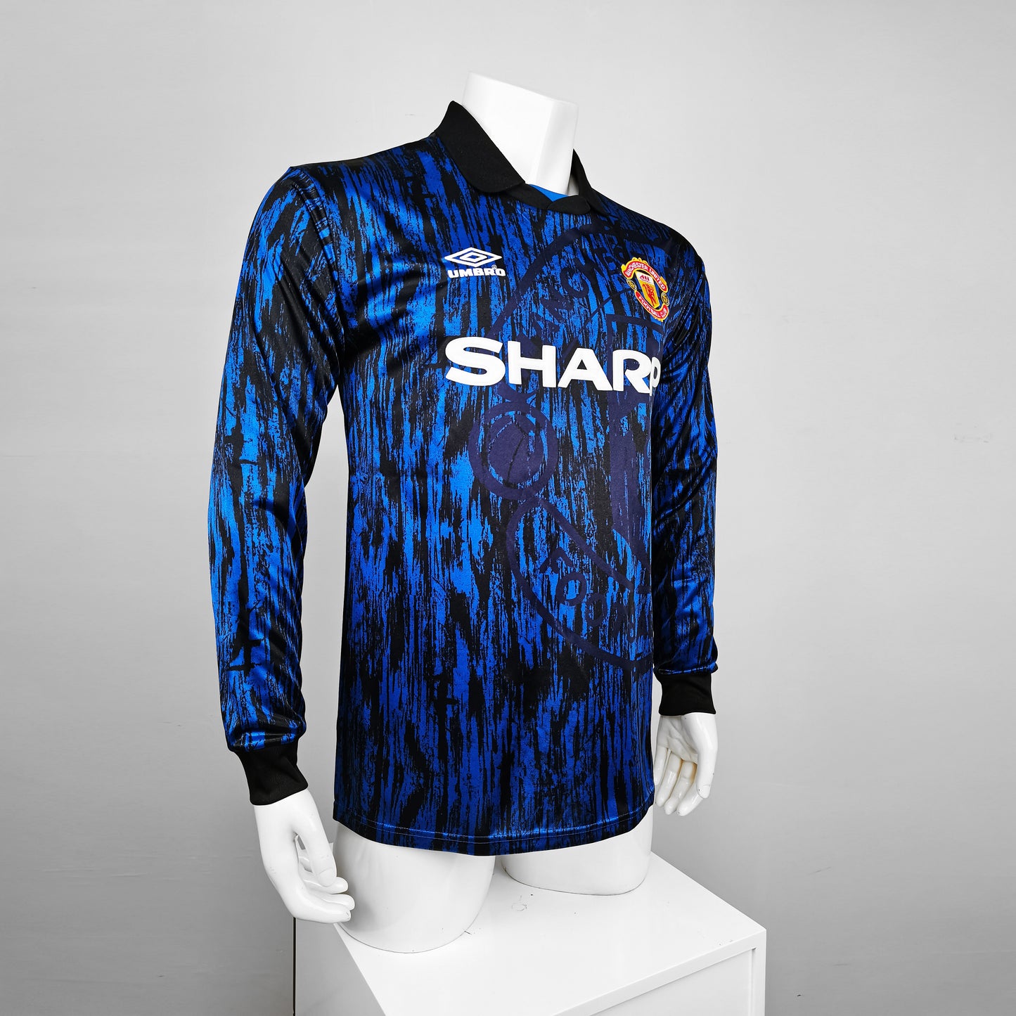 Camisola Comprida Retro Manchester United 1993/1994 - Alternativo