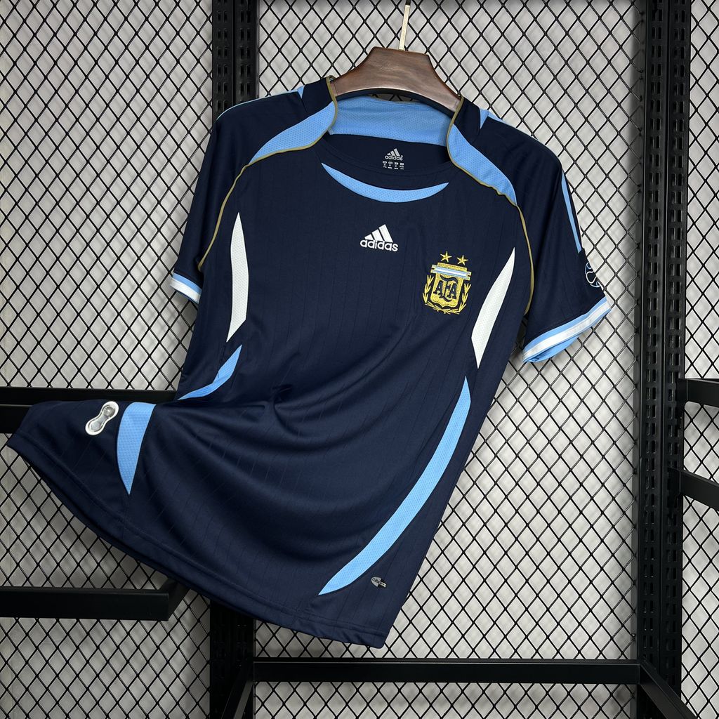 Camisola Nacional Retro Argentina 2006/2007 - Alternativo