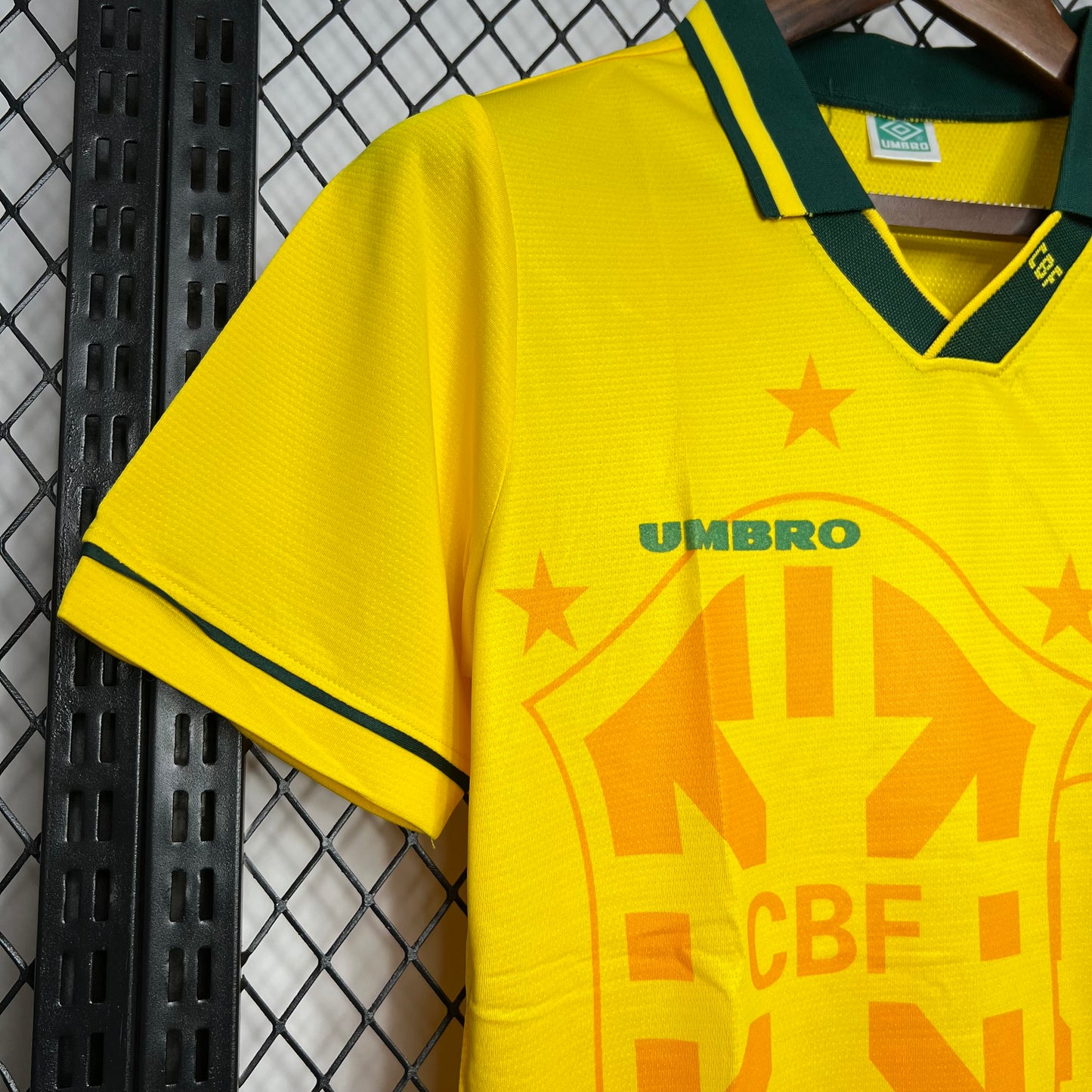 Camisola Nacional Retro Brazil 1994/1995 - Principal