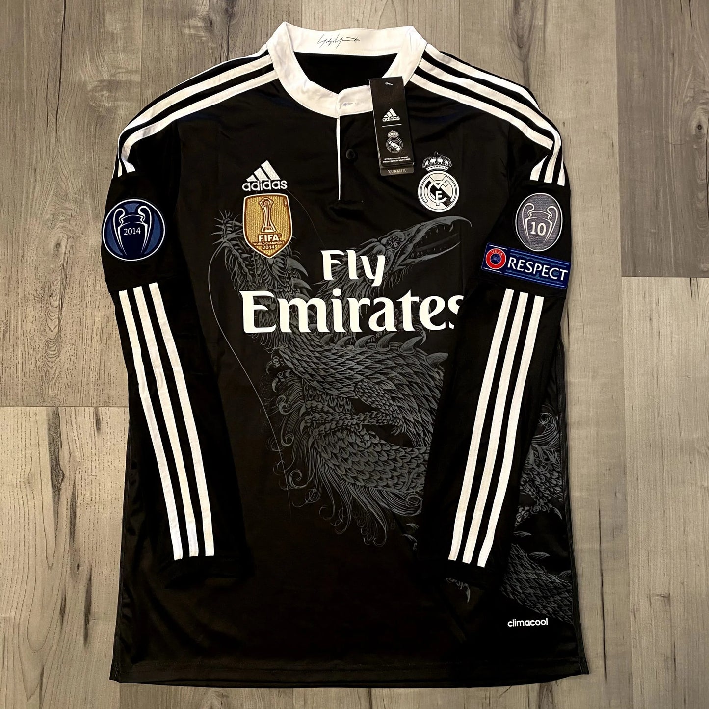 Camisola Comprida Cristiano Ronaldo 7 Real Madrid 2014/2015 - 3.º Equipamento