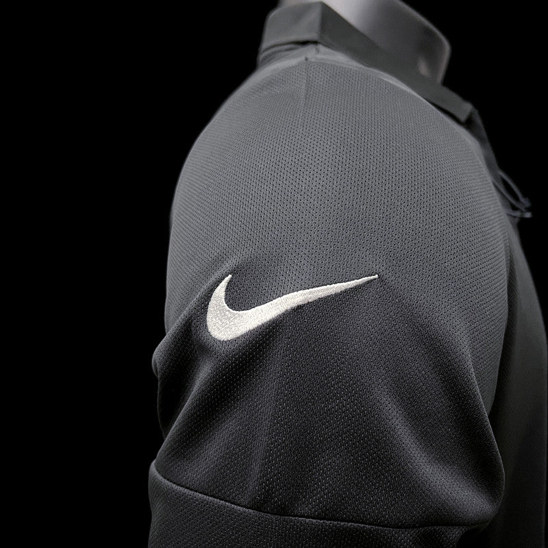 Camisola Comprida Nacional Retro Brazil 2004/2005 - Preto Special Edition (Colarinho Cordas)